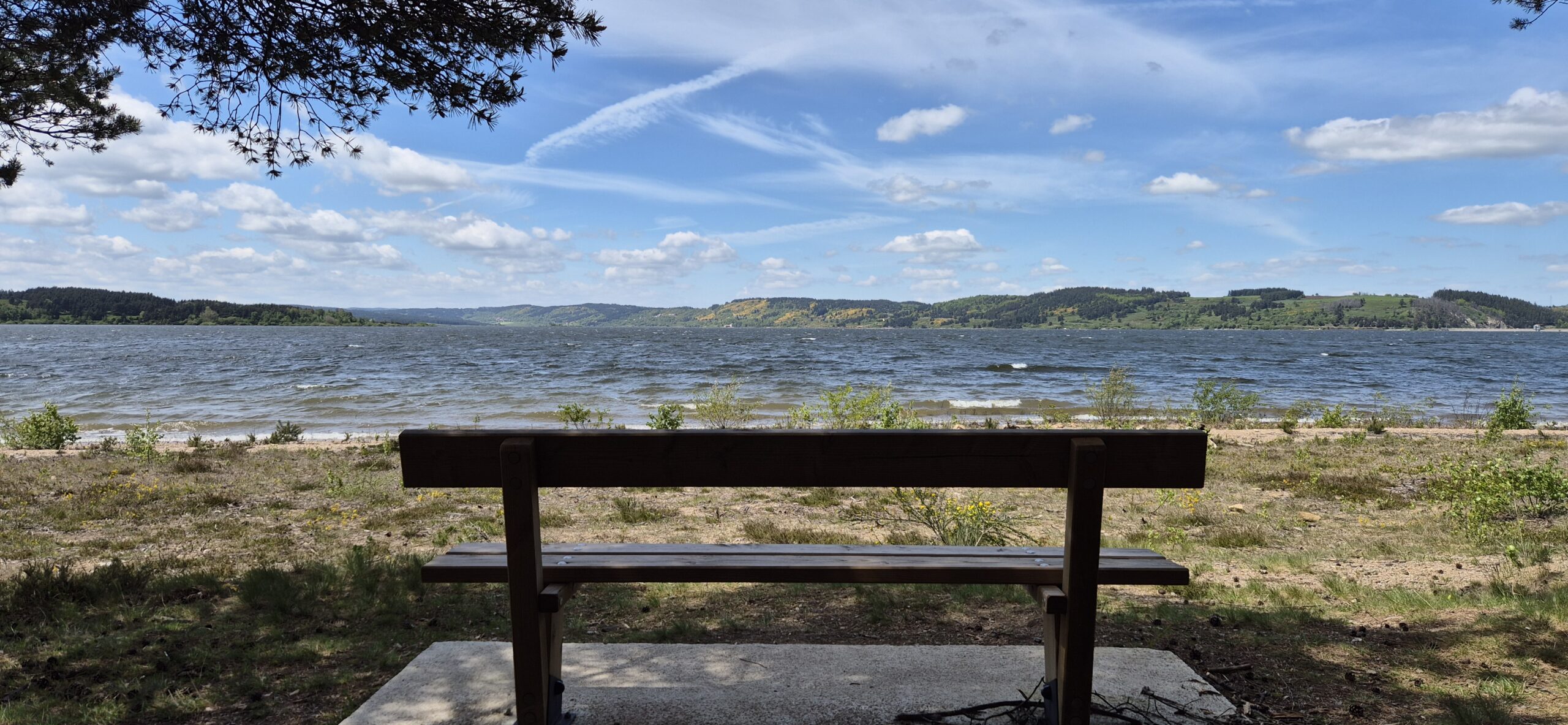 Lac de Naussac, Margeride, Lozère, Occitanie, Nautique, vacances