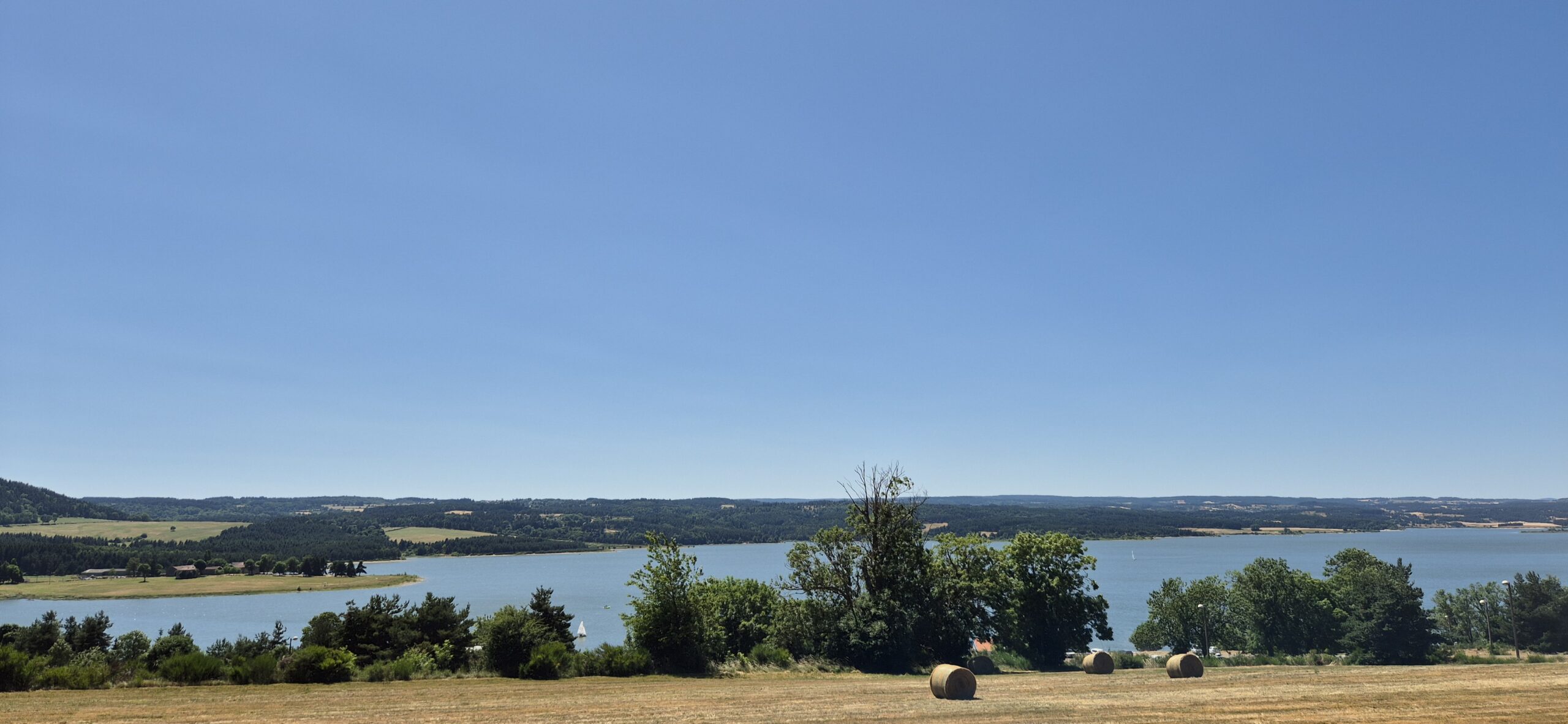 Lac de Naussac, Margeride, Lozère, Occitanie, Nautique, vacances